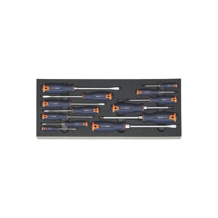 Garant Screwdriver set in Heavy Duty Foam, 13 Pc 953432 13